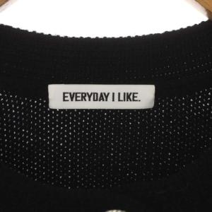 EVERYDAY I LIKE 22AW カシミヤブレザー ニット ブラック