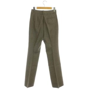 MADISONBLUE FLARE SLACKS GC CHECK ガンクラブチェックフレアスラックスパンツ センタープレス ジッパーフライ ウール