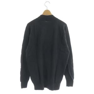 JOHN SMEDLEY モックネック ウール ニット セーター 長袖 S グレー