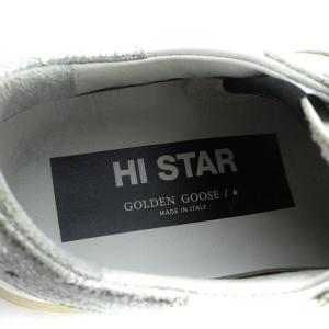 GOLDEN GOOSE HI STAR スニーカー ローカット レザー 36 ホワイト