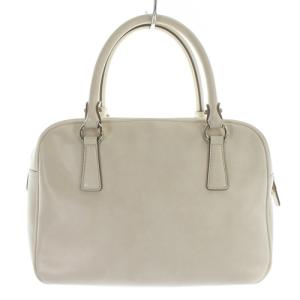 Salvatore Ferragamo ハンドバッグ トートバッグ レザー ロゴ 白 ホワイト EE-21 B713