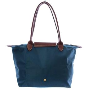 Longchamp ルプリアージュ トートバッグ ハンドバッグ 折り畳み ナイロン 青 ブルー