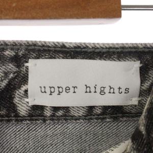 upper hights THE STELLA デニムパンツ ジーンズ スリム 22 グレー 13921902CRM