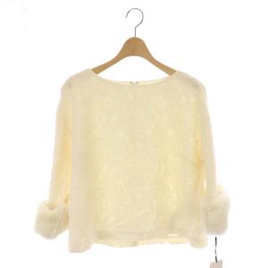 レッキスレーストップ カットソー 長袖 36 アイボリー