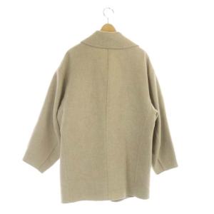 ESTNATION リバーショートコート アウター ミドル丈 36 ベージュ