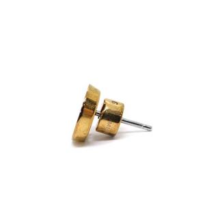 MICHAEL KORS MK ピアス ロゴ ラウンド ゴールド色