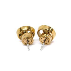 MICHAEL KORS MK ピアス ロゴ ラウンド ゴールド色