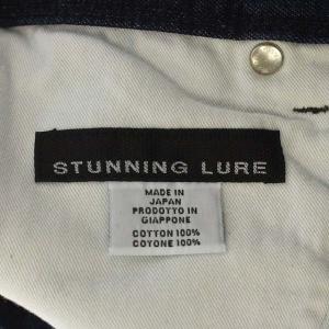 STUNNING LURE ワイド デニムパンツ ジーンズ ジッパーフライ 1 紺 ネイビー