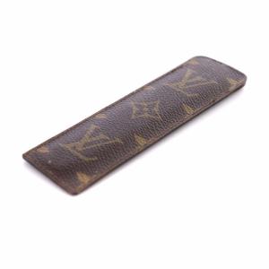 LOUIS VUITTON テクニカルケース 櫛入れ モノグラム 茶 ブラウン