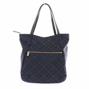 russet トートバッグ ショルダーバッグ ナイロン モノグラム 黒 ブラック 紺 ネイビー