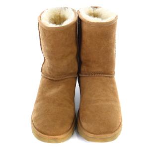 UGG australia クラシックショート CLASSIC SHORT ムートンブーツ W9 26cm 茶色 ブラウン 5825