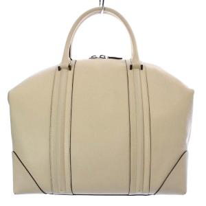 GIVENCHY Lucrezia ボストンバッグ ハンドバッグ レザー ホワイト