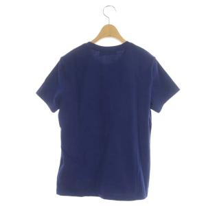 VIVIENNE TAM 鶴 刺繍ワッペン Tシャツ カットソー 半袖 40 青 ブルー マルチカラー