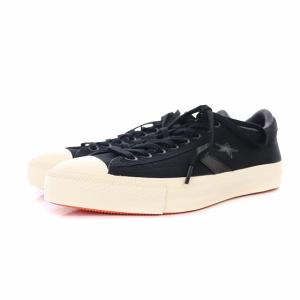 CONVERSE ブレイクスター BREAKSTAR SK CV OX ローカットスニーカー シューズ 27cm 黒 ブラック 白 オフホワイト