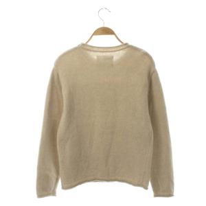 MHL. ニット セーター 長袖 クルーネック プルオーバー ウール 2 ベージュ