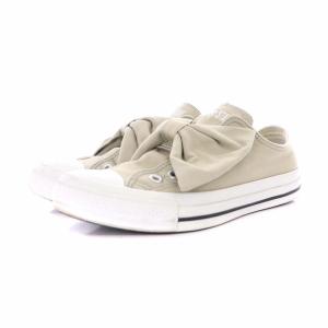 CONVERSE 21SS オールスター リボンベルト OX ローカットスニーカー シューズ 24cm カーキ 5SC586