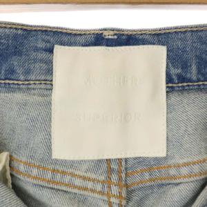 MOTHER SPERIOR the insider crop step fray デニムパンツ ジーンズ ブーツカット カットオフ ダメージ加工