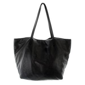 LOEWE トートバッグ ナッパレザー ブラック
