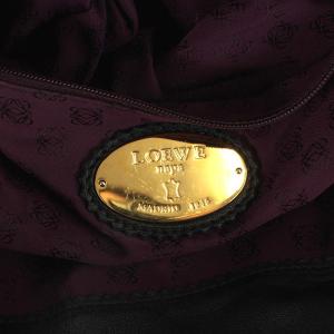 LOEWE トートバッグ ナッパレザー ブラック