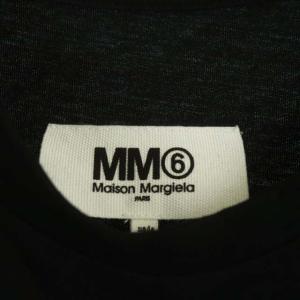Martin Margiela 6 MM6 21SS クルーネック半袖Tシャツ カットソー M 黒 ブラック