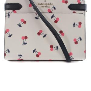 kate spade new york ショルダーバッグ ハンドバッグ 2way ビングチェリー ホワイト ネイビー