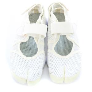 NIKE WMNS AIR RIFT BR サンダル ロゴ メッシュ 24cm ホワイト 848386-100