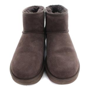 UGG australia クラシック ミニ2 CLASSIC MINI2 ムートンブーツ ショート 25cm 茶色 ブラウン 1016222