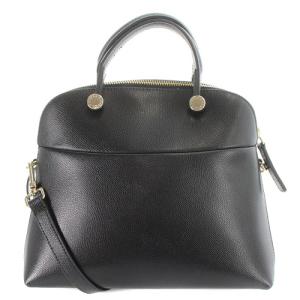 FURLA パイパーS ショルダーバッグ ハンドバッグ 2way レザー 黒 ブラック