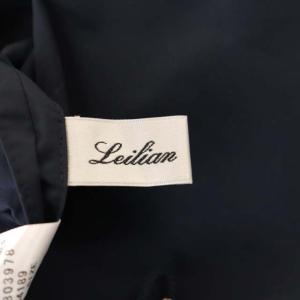 Leilian マウンテンジャケット パーカー 9 紺 ネイビー