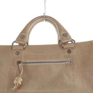 CELINE ブギーハンドバッグ レザー べージュ