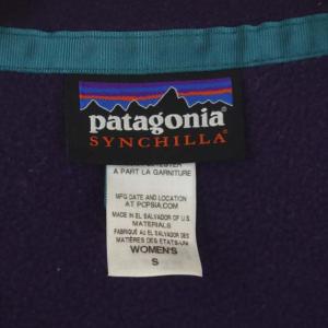 Patagonia SYNCHILLA WOMEN'S FULL-ZIP SNAP-T JACKET フリースジャケット アウター ロゴワッペン