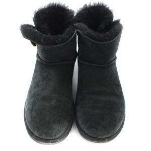 UGG australia ミニ ベイリー ボタン ブリング Mini Bailey Button Bling ブーツ ムートン ショート ロゴ 25cm