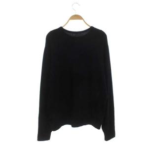 L'Appartement 22AW GOOD GRIEF! モールニット プルオーバー カットソー 長袖 黒 ブラック