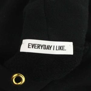 Deuxieme Classe 21AW Sweat Dress パーカーワンピース ロング 長袖 フード 裏起毛 黒 ブラック