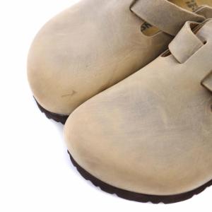 BIRKENSTOCK ボストン Boston BSサンダル オイルドレザー 24cm ベージュ 0960811