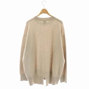 Spick&Span 21AW ウールカシミヤクループルオーバー ニット セーター 長袖 F ライトピンク