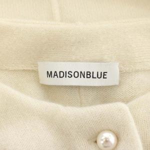 MADISONBLUE 22AW DOLMAN SLEEVE CD CASHMERE カーディガン フェイクパールボタン S