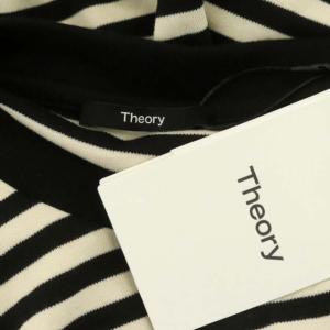 Theory 22SS Clinton Stripe Perfect Muscle T カットソー Tシャツ ストライプ クルーネック ノースリーブ