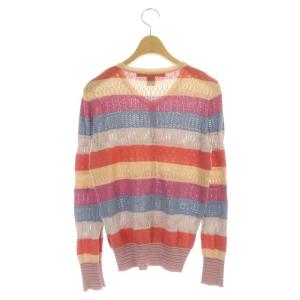 MARC by MARC JACOBS ボーダー カーディガン ニット 長袖 XS マルチカラー