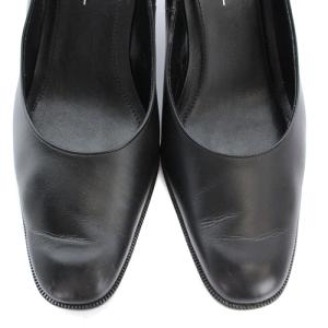 REGAL パンプス レザー ハイヒール 24.5cm 黒 ブラック