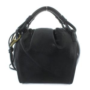 TOFF&LOADSTONE ハンドバッグ ショルダーバッグ 2way レザー 黒 ブラック