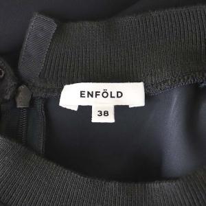 ENFOLD 23SS RANDOM BALLOON DRESS ワンピース 38 グレー