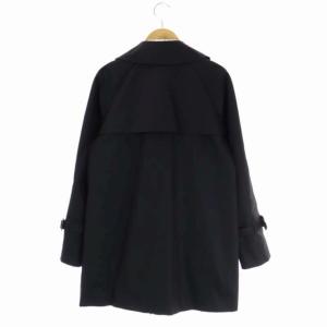 Aquascutum ライナー付ショートトレンチコート S 紺