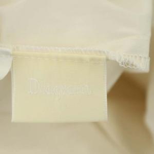 Diagram GRACE CONTINENTAL 22AW ツイードジャージトップ ブラウス チュニック 長袖 金ボタン タック クルーネック 36 黒 ブラック グレー アイボリー