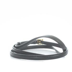 PRADA 細ベルト サフィアーノレザー 黒 ブラック