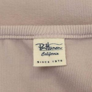 Ron Herman Bare Rib Tank タンクトップ カットソー ノースリーブ リブ S ピンク