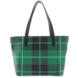 kate spade new york HAWTHORNE LANE SMALL RYANチェック柄 トートバッグ ハンドバッグ ロゴ 緑 グリーン 黒 ブラック