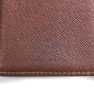 LOUIS VUITTON モノグラム ポルトフォイユ ヴィエノワ 財布 二つ折り がま口 茶色 ブラウン M61674