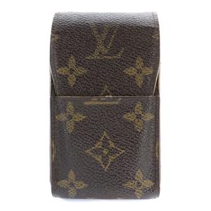 モノグラムエテュイ シガレットケース 茶色 ブラウン