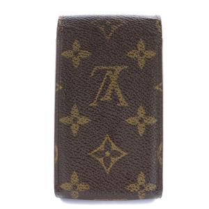 LOUIS VUITTON モノグラムエテュイ シガレットケース 茶色 ブラウン